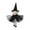 B, variant on 6 in. Halloween Spooky Skeleton Ornaments — Black Dress with Eerie Shadows, Halloween Decorations for Porch Ceilings, Tree Branches & Entryway Displays — great for Costume Parties with eerie scenes