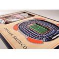 thumbnail image 3 of NFL Denver Broncos 3D StadiumViews Picture Frame, 3 of 5
