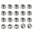thumbnail image 1 of Unique Bargains Adaptateurs de Filetage Manchon Réducteur Écrou 20 Pcs M10x1.5 Mâle à M6x1 Femelle Réparation Insert Écrou 6mm, 1 of 7
