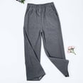thumbnail image 4 of Jalioing Big Girls Straight Leg Sweatpants Solid Casual Loose Elastic Waist Open Bottom Joggers Workout Trousers, 4 of 6