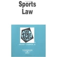 thumbnail image 1 of Pre-Owned Sports Law in a Nutshell (Paperback) 0314159665 9780314159663, 1 of 1