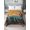 Dark Green, variant on Twin Flat Sheet Only Summer Fruits Strawberries Soft Microfiber Cooling Bedding Sheets Watercolor Plant Art Flat Bed Sheet