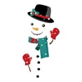 thumbnail image 1 of 2025 Christmas Stickers for Refrigerator Festive Holiday Decorations Funny Cute Design, 1 of 7