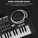 thumbnail image 4 of Hvxrjkn Teclado de 61 Teclas Piano, Digital Electronic Musical Keyboard, para Principiantes Set de Teclado Piano Eléctrico con cable USB, Micrófono - Negro, 4 of 10