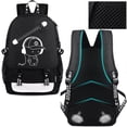 thumbnail image 1 of USB school backpack school bag school bag sports backpack leisure backpack daypacks backpack with the lock for girls, 1 of 2