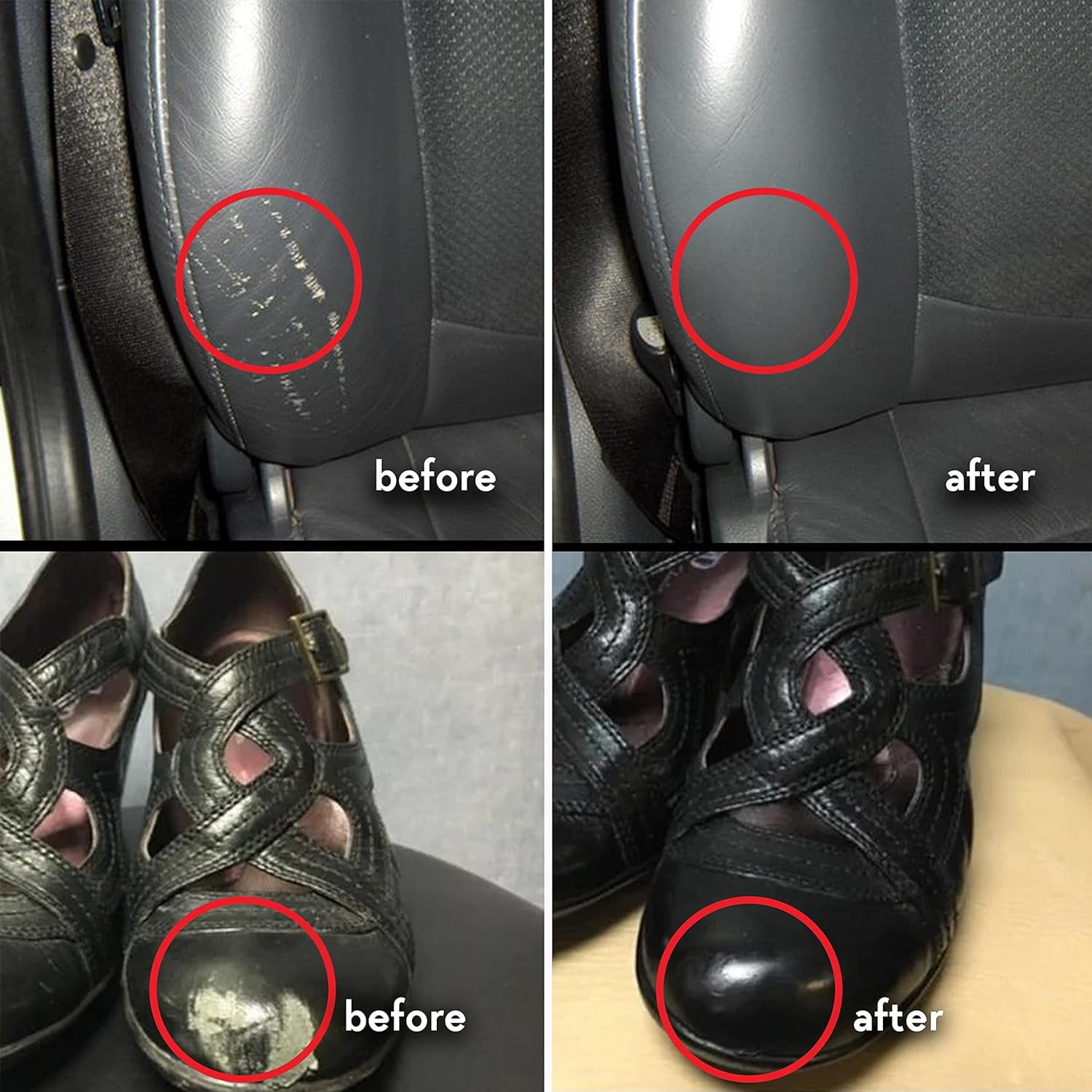 Angelus Direct  Paints, Dyes, Cleaners for Shoes & More on Instagram:  Angelus New Repair Filler doing work! 💪 Awesome repair done by  @auto_recon_ronnie on this car seat. 🚙 Angelus Paintable Repair