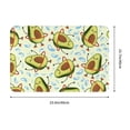 thumbnail image 3 of Balery Design Name Doormats - Non-Slip Front Door Mat Spring Doormat For Front Door Decor, Home, And Office, Welcome Mats With Floral Print 16x24 Inch, 3 of 9