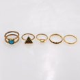 thumbnail image 4 of Juego de Anillos de Oro Yuyangstore Plata Oro Mujeres, 4 of 7