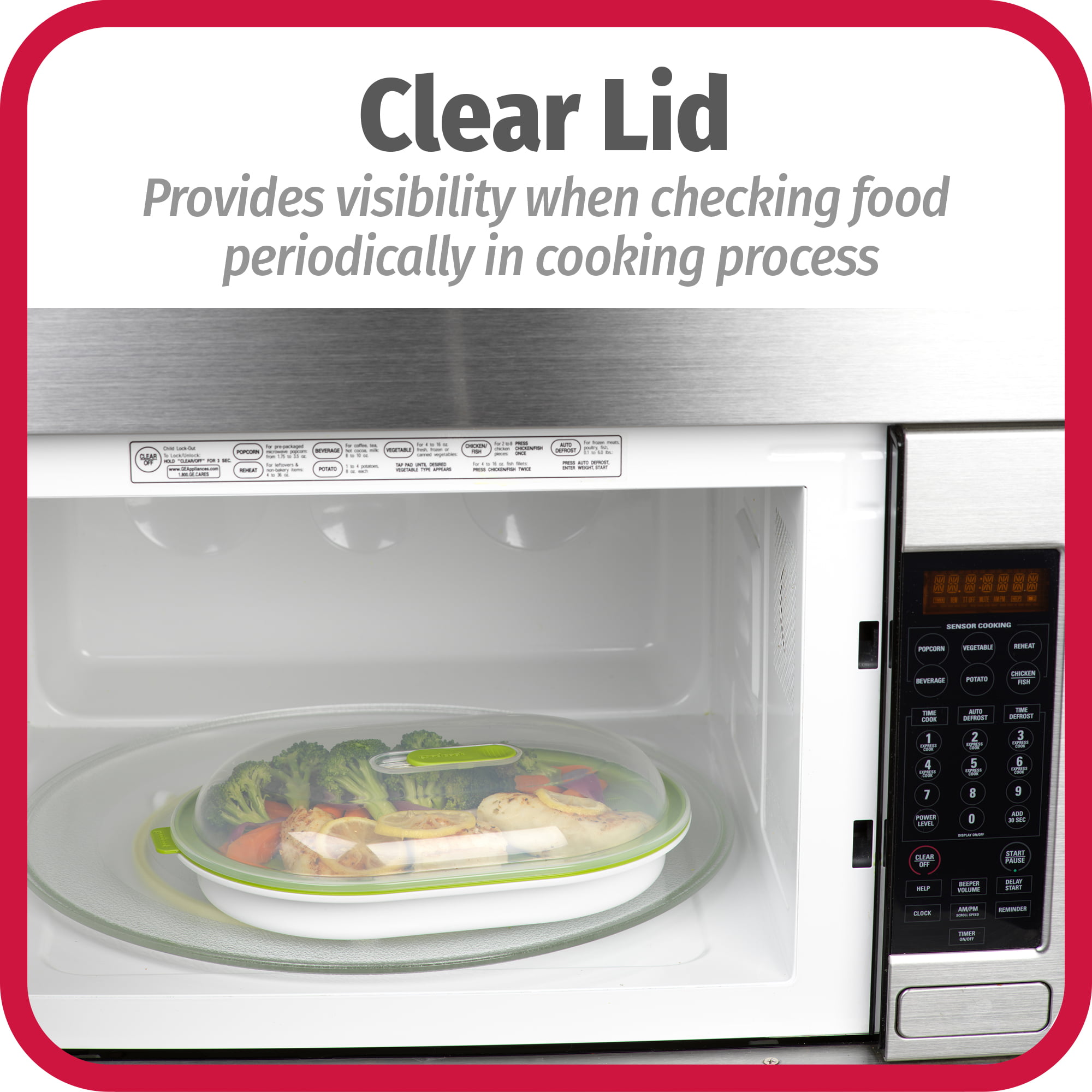 Microwave Glass Food Steamer, Microwavable Vegetable Steamer –  GlassConscious
