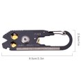 thumbnail image 4 of Multi herramientas portátil Naiovety 20 en 1 Gear Fixr Camping Escalada, 4 of 6