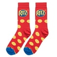 thumbnail image 5 of Cool Socks Novelty Crew Socks Men's Women's, Ritz Crackers, Graphic Print, Large, 5 of 6