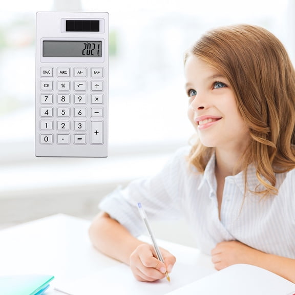 Cheapark Solar Energy Powered Digital Desktop Calculator For Daily Arithmetic Computation Gift