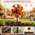 thumbnail image 4 of Faux Mums for Outdoor Planters, 4 Pcs Artificial Fall Flower Bush Picks, UV Resistant Harvest Faux Floral Stems, Autumn Seasonal Foliage Sprays, Thanksgiving Decorative Floral Arrangement, 4 of 5