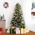thumbnail image 1 of Árbol de Navidad Naomi Home, abeto flocado en nieve, 1,4 m, con 200 luces, 1 of 9