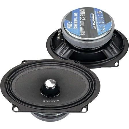 Orion CM6852 Pro Audio Cobalt 5x7/6x8" Midrange Bullet Speakers 1000 Watts Max Power 2 Ohm Car Audio (Pair)