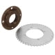 thumbnail image 4 of Kit de piñón libre sin dientes de 4 orificios, rendimiento estable, buena tenacidad, T8F 44T, cadena trasera para motocicletas miniatura y vehículos todo terreno., 4 of 14