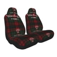 thumbnail image 2 of Naloa Wonderful Time Christmas Car Seat Covers 2PCs Front Car Seat Covers Universal fit for Most Cars SUVs and Trucks - 1, 2 of 5