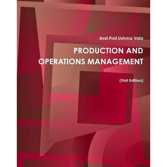 Production & Operations Management, (Paperback)