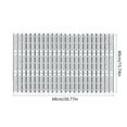 thumbnail image 3 of Shower Mat Non Slip -15.7"*26.7", PVC Bathroom Mat, Sturdy Bath Mat Without Suction Cups for Indoor Outdoor Use, Curlable Quick Drain, Easy to Cut, 3 of 6