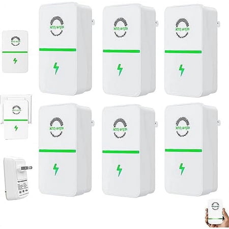 Stop Watt Balance Current Power Saver Wattsave stabilize Voltage Stopwatt Energy Saving Device Stopwatt Energy Saving Device Elon Musk Miracle Watt Energy Saving Device (6Pcs)