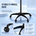 thumbnail image 6 of ZENSTYLE 1300W Floor Hair Dryer Rolling Salon Standing Bonnet Black, 6 of 10
