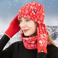 thumbnail image 2 of CSChome Winter Beanie Hat Winter Beanie Hat Scarf Set - Soft Elastic Ultra-Thick Windproof Outdoor Knitted, 2 of 6