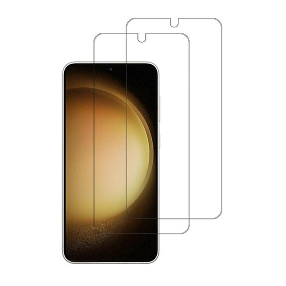 PAPAUTOP [2 Pcs] HD Clear Anti-Scratch Easy Installation Tempered Glass Screen Protector for Samsung Galaxy S23 Plus 5G 2023