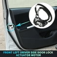 thumbnail image 2 of Front Left Driver Side Power Door Lock Actuator Motor with Cable for Nissan Titan 05-12 No.80501ZT00B, 2 of 7