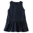 thumbnail image 1 of OshKosh B'Gosh Bébé Fille Robe en Denim 2 Pièces (3 Mois), 1 of 1