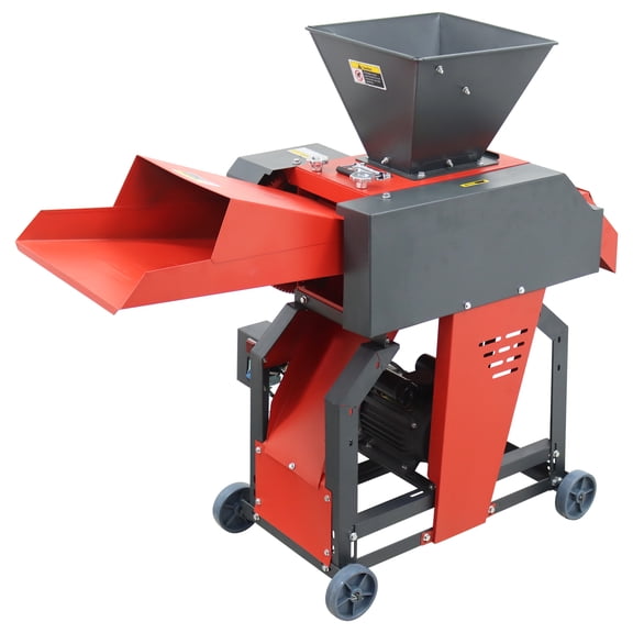 8-Blade Grass Cutting And Silk Kneading Integrated Machine 220V Straw Crusher Pulverizer