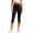 2# Black, variant on Women’s Capri Leggings Knee and Ankle Length Leggings Pull On Stretch Petite Summer Lightweight Pants Beige S