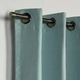 thumbnail image 3 of Bouclair Rideau Occultant Darja Aqua Écume de Mer 54x96 Po (137x244 cm), 3 of 9