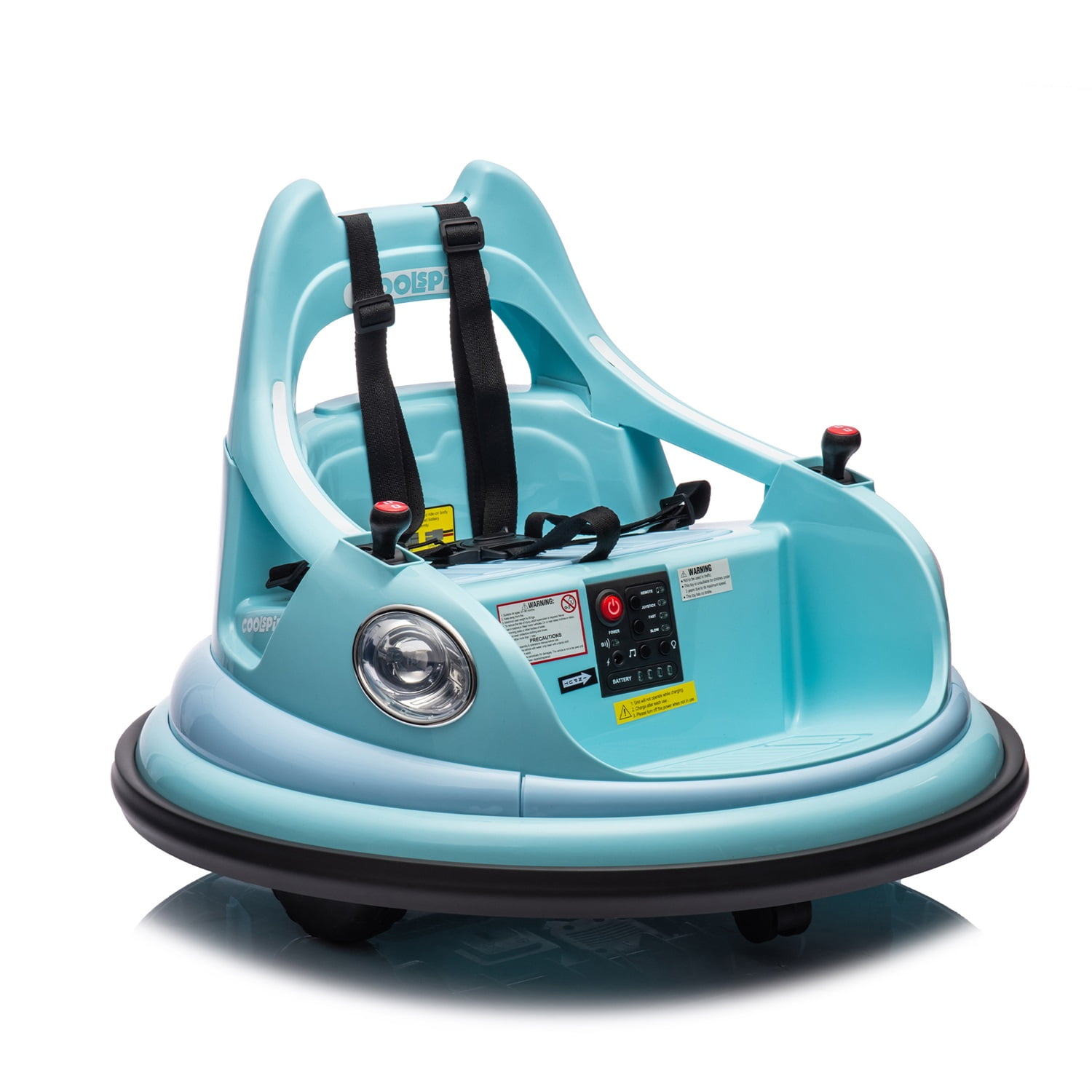 CIPACHO 12V Ride On Electric Bumper Car for Kids & Toddlers, Baby Bumping Toy Cars Gifts for 18 Months, Blue CIPACHO 12V Ride On Electric Bumper Car for Kids & Toddlers, Baby Bumping Toy Cars Gifts for 18 Months, Blue