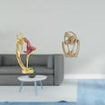 thumbnail image 2 of Estatua de bailarina de ballet, adorno de resina, escultura abstracta, figura de bailarina, regalo coleccionable, estilo nórdico, adecuado para oficin, 2 of 8