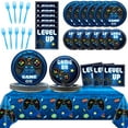 thumbnail image 1 of Set Party Supplies, videojuego gisfim para 24 invitados, 1 of 7