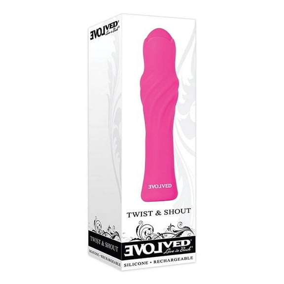 Evolved Twist & Shout Rechargeable Bullet - Pink