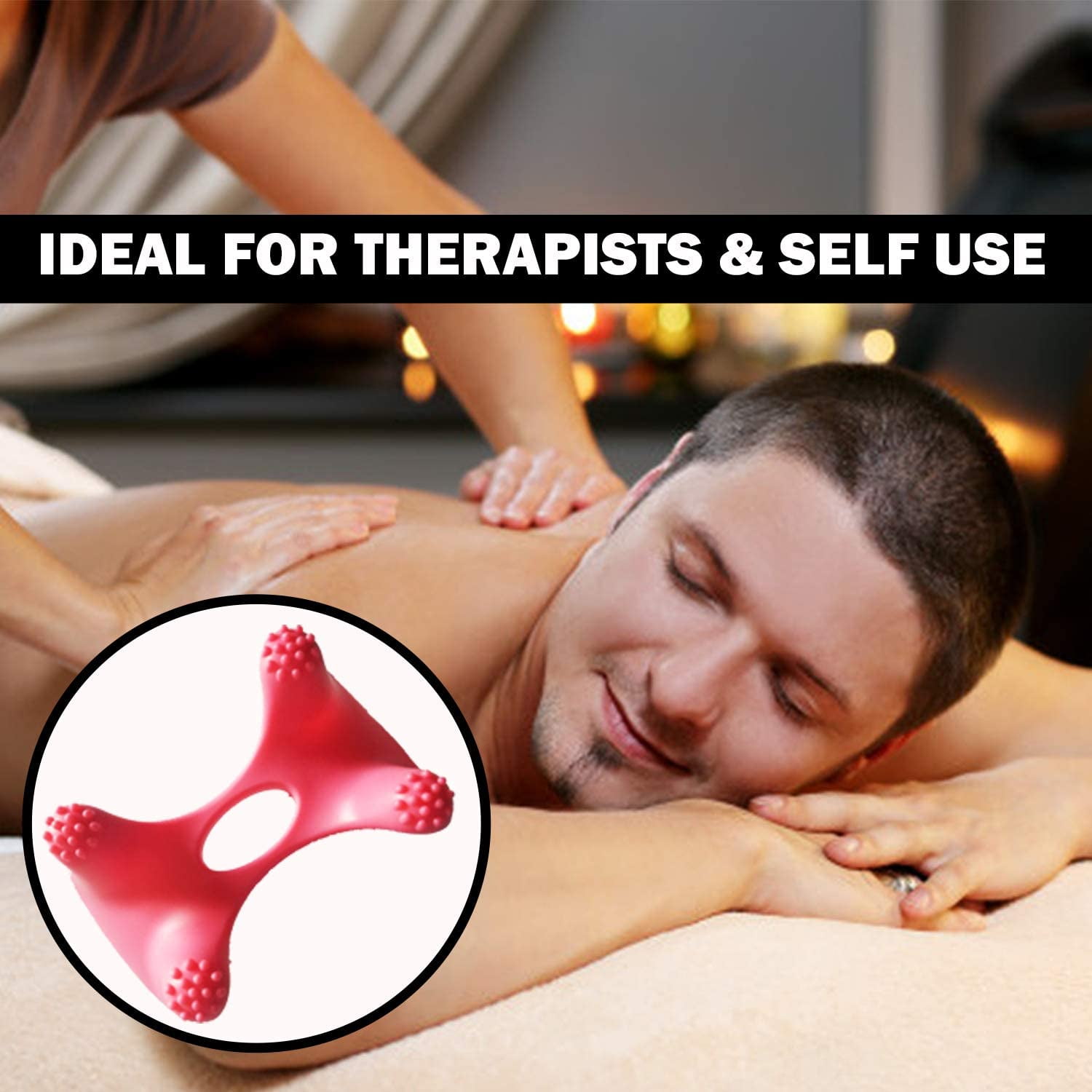 activelife Handheld Back Massager Pressure Point Hand Massager, Body P –