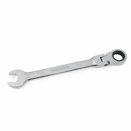 Flex Head Wrench - FLEX Head Wrench Ratchet Chromium Vanadium Steel, 17 MM