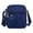 Dark Blue, variant on Women's Crossbody Handbag, Small Nylon Oxford Cloth Shoulder Bag, Large Capacity Waterproof Purse for Travel & Daily Use (Large Black)