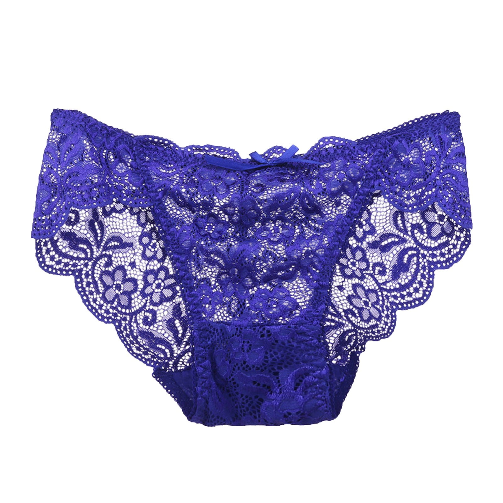 DENGDENG High Waisted G String Thongs for Women Floral Sexy Lace See ...