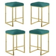 thumbnail image 3 of Pipe II-  Counter Stool in Green Color - Set of 4, 3 of 4