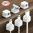 thumbnail image 2 of Magnetic Cable Clip Cable Holder Adhesive Wire Keeper Cord Cable Organizer Winder For Home Office Under Desk Management Clip, 2 of 9