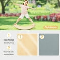 thumbnail image 5 of Goplus Wooden Wobble Balance Board Kids 35'' Rocker Yoga Curvy Board Toy w/Felt Layer Natural, 5 of 10