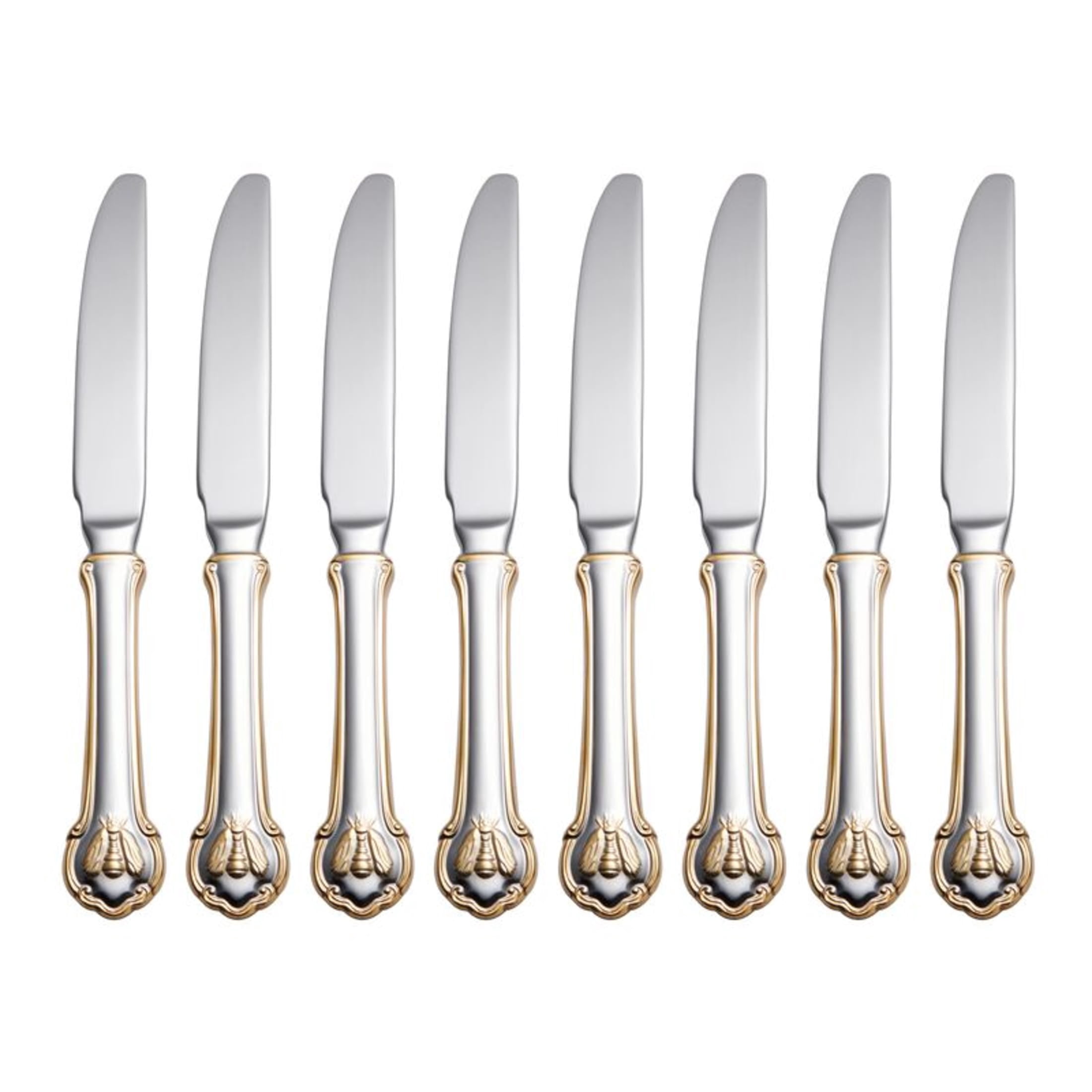 Wallace Napoleon Bee 18.10 Stainless Steel Forged 45-Piece Flatware Set, Service for 8
