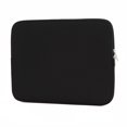 thumbnail image 3 of Laptop Sleeve Solid Color Double Zipper Hand Carry Bag Notebook Protective CaseBlack 14 Inch, 3 of 9
