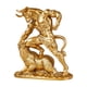 thumbnail image 1 of Estatua de toro y oso, estatua de mesa, escultura artesanal de animales para inversores estilo A, 1 of 9