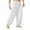 65#White, variant on Men's Loose Fit Sweapants Baggy Yoga Gym Workout Pants with Pockets Open Bottom Sweatpants Straight Wide Leg Fashion Men's Casual Loose Sweatpants Trousers Jogger Dancing Yoga Pant