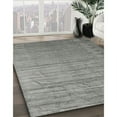 thumbnail image 2 of Ahgly Company Indoor Round Contemporary Dark Gray Abstract Area Rugs, 6' Round, 2 of 6
