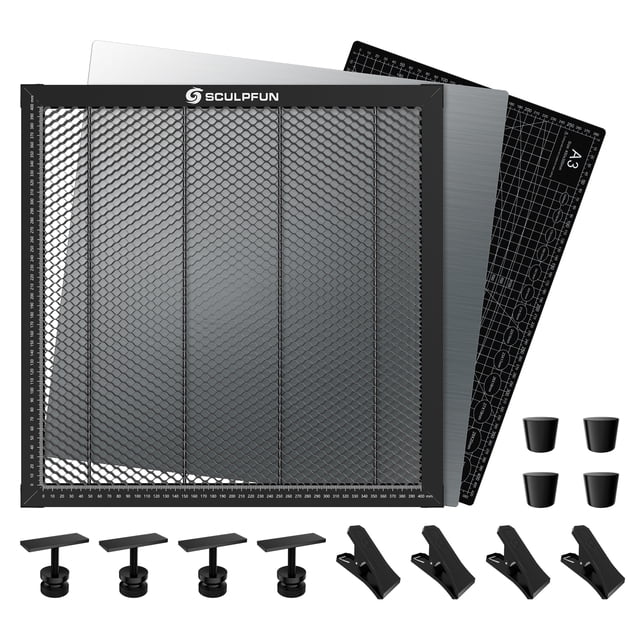 Honeycomb Panel, 400x400mm Panel Professional Metal Clamps Panel Workbench Suitable Workbench Suitable Diode Clamps To Observe 400x400mm Panel Workbench Tabel Table Panel Tabel Table