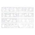 thumbnail image 1 of Plantillas De Dibujo De Pintura Plantilla De Pintura De Seguridad Para Manualidades De Boda Para Gabinete De Mesa Para Revista De Arte ANGGREK Arte y Manualidades, 1 of 8